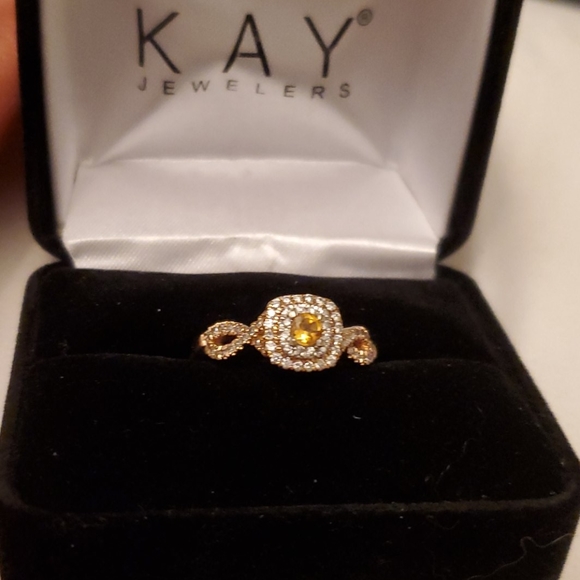 November stone ring